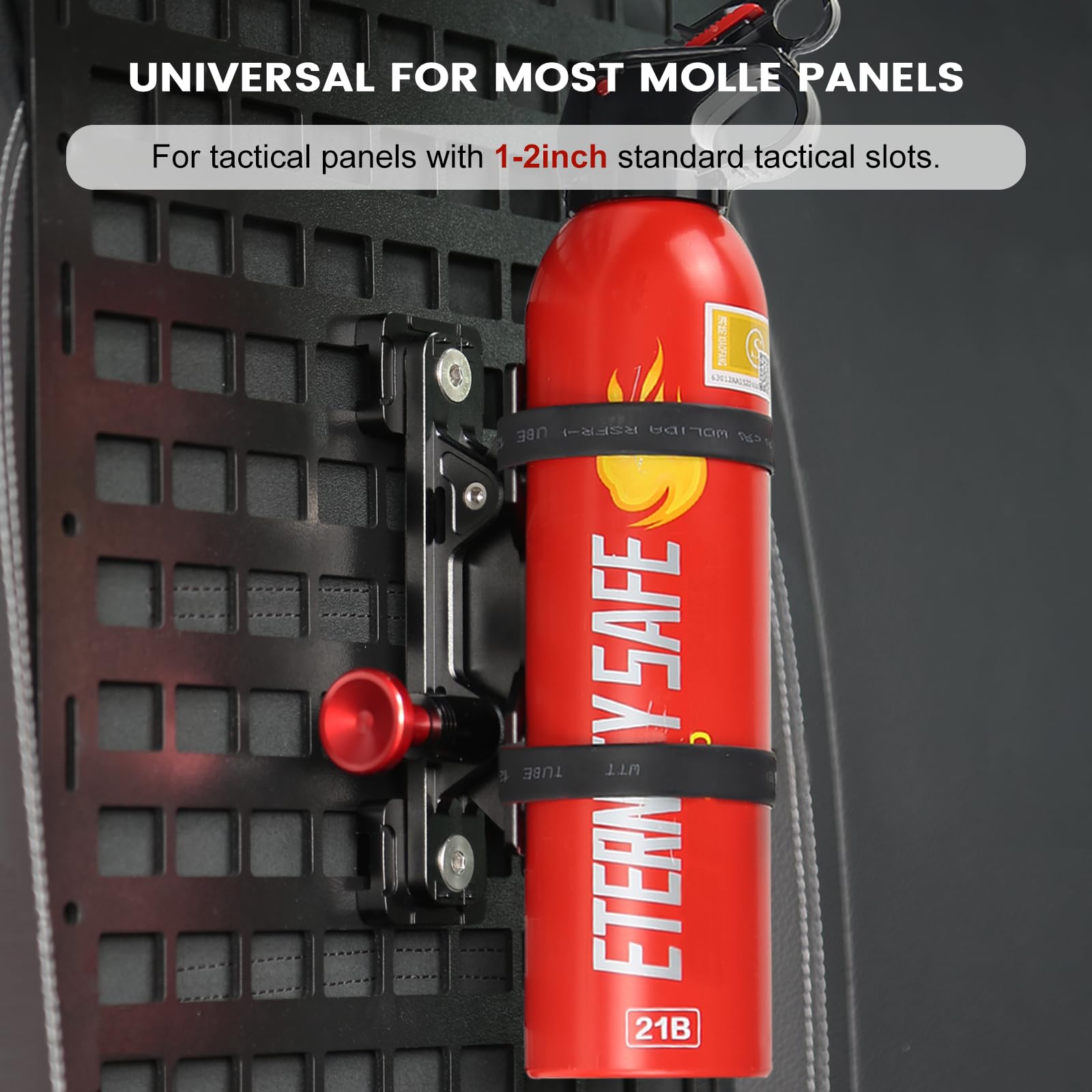 ZHILXN MOLLE separable holder enables fast, one-hand access