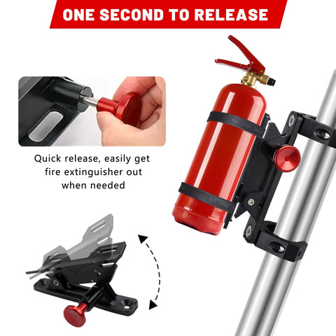 ZHILXN secure fire extinguisher base prevents rock-solid movement.