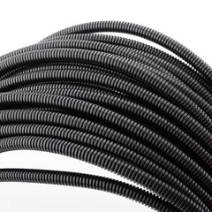 ZhiYo 100 ft 1/4 inch wire loom split tubing for versatile automotive wiring protection.