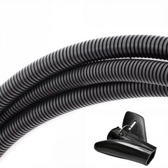 ZhiYo 20ft split loom closeup showing flexible cable protection.