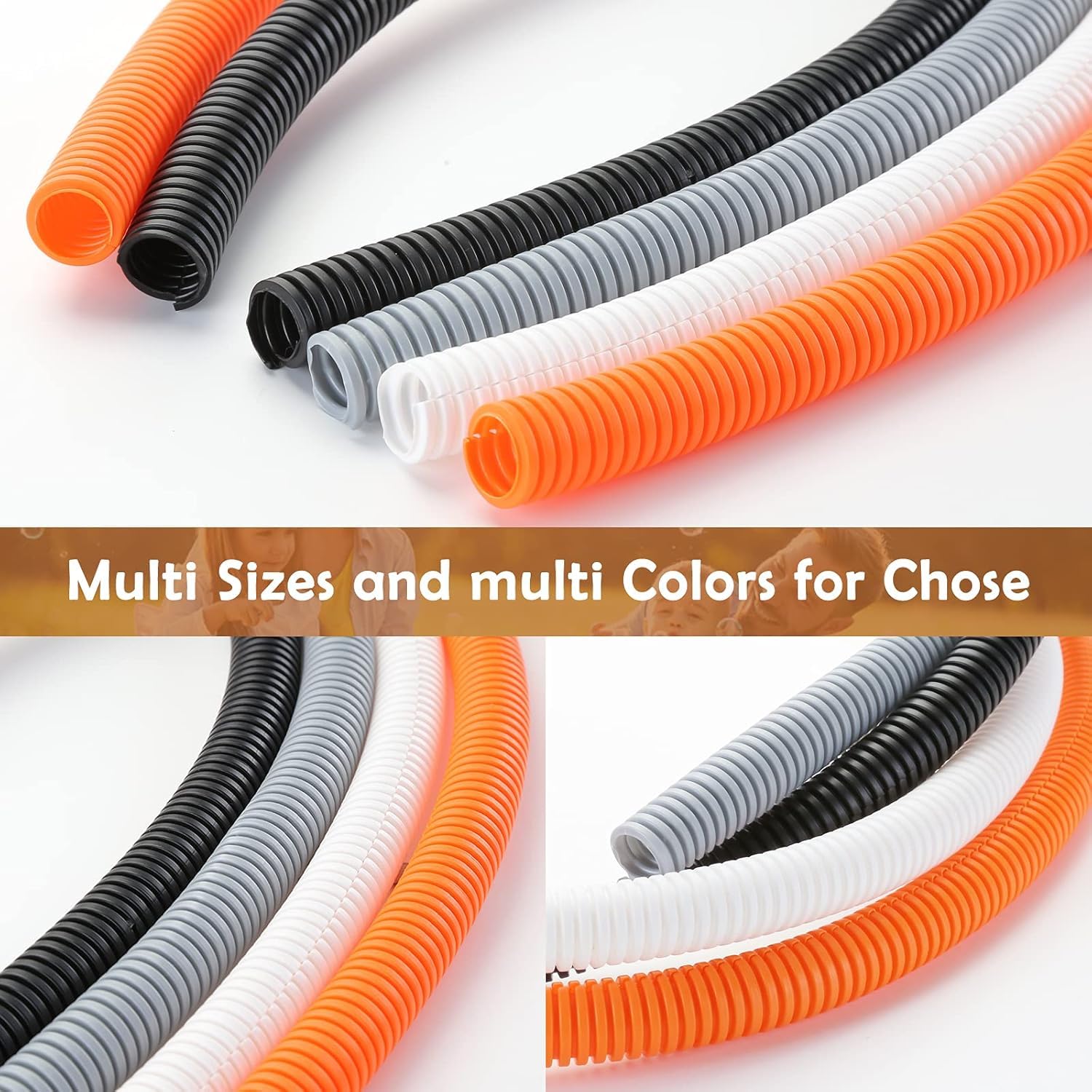 ZhiYo easy-installation tubing makes wiring projects faster and cleaner.