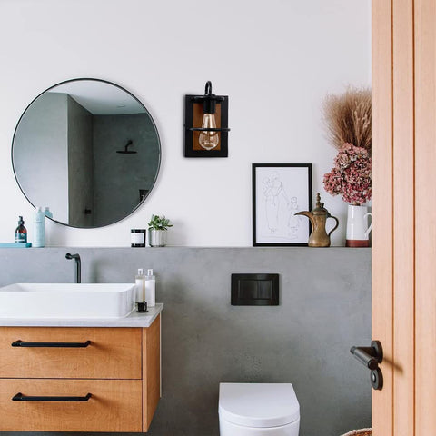 Zhkung dimmable wall light compatible with dimmer switches