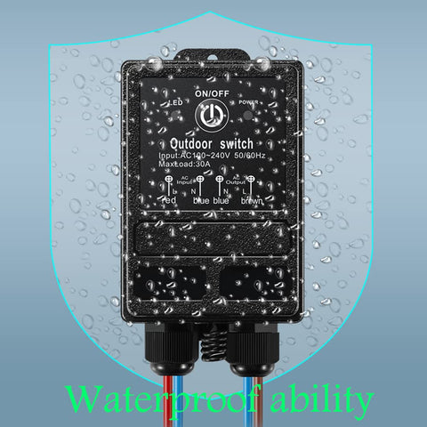 ZHOFONET 12v-72v wireless switch in use for convenient remote control.