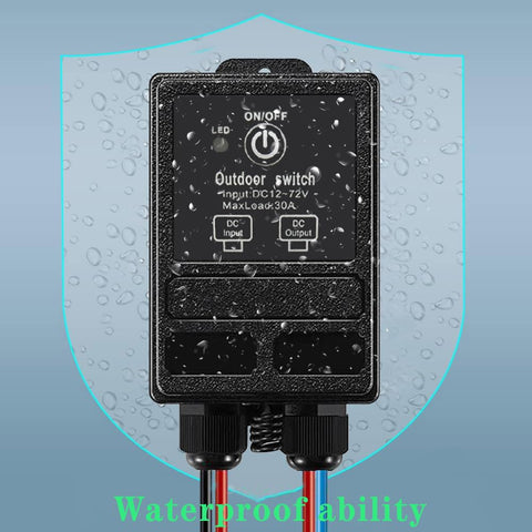 ZHOFONET IP65 waterproof switch suitable for outdoor use