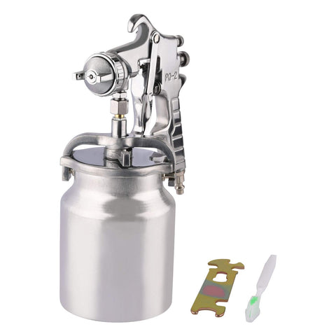 ZHONG AN siphon spray gun front view with a 3.0mm nozzle for smooth, even coat.