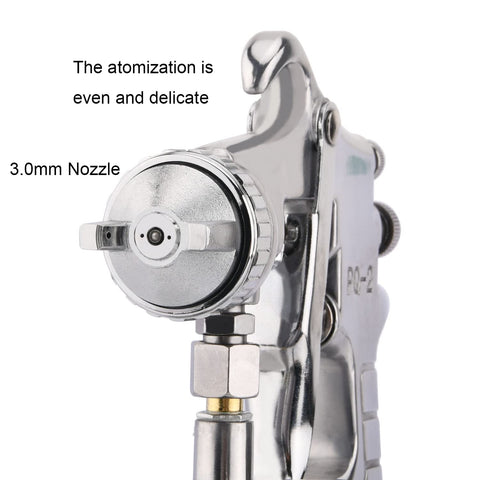 ZHONG AN nozzle detail shows 3.0mm aperture for consistent atomization.