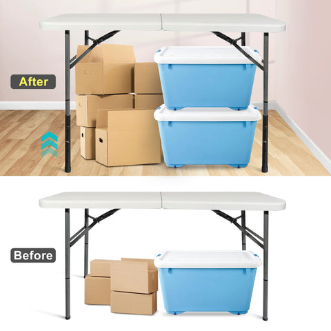 ZhouDaShu kitchen-dining setup demonstrates extra leg height and space