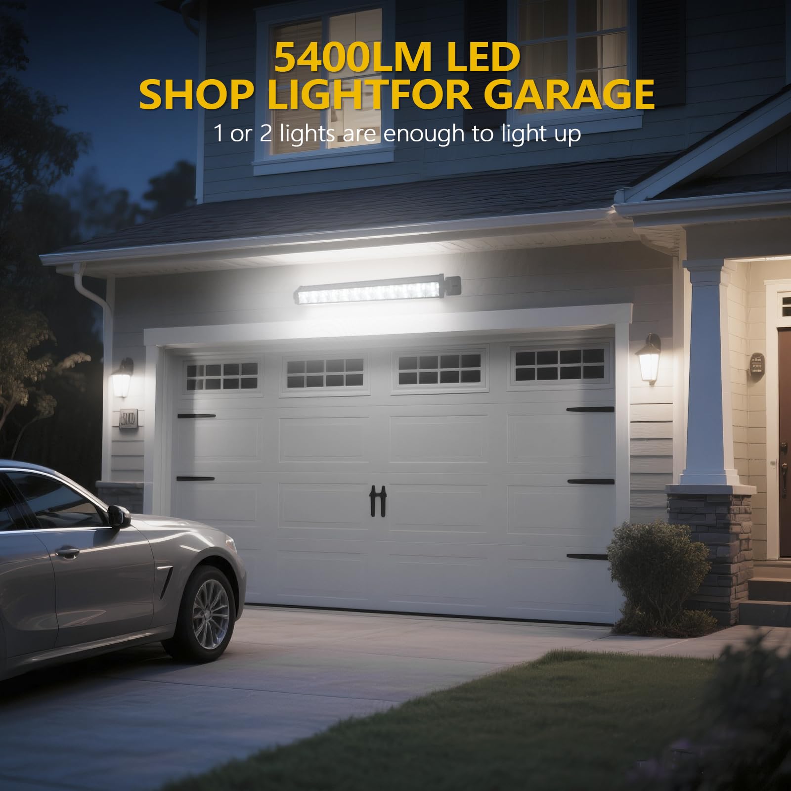 ZHPINGMX 24W shop light with diffused beam for broad workshop illumination.