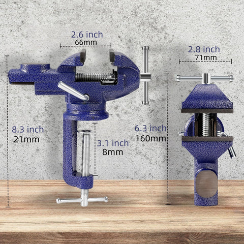 ZHRMJZG bench vise with multifunction jaws holds varied materials securely during precise operations.