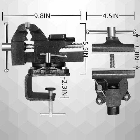 ZHRMJZG bench vise in action for woodworking and welding projects.