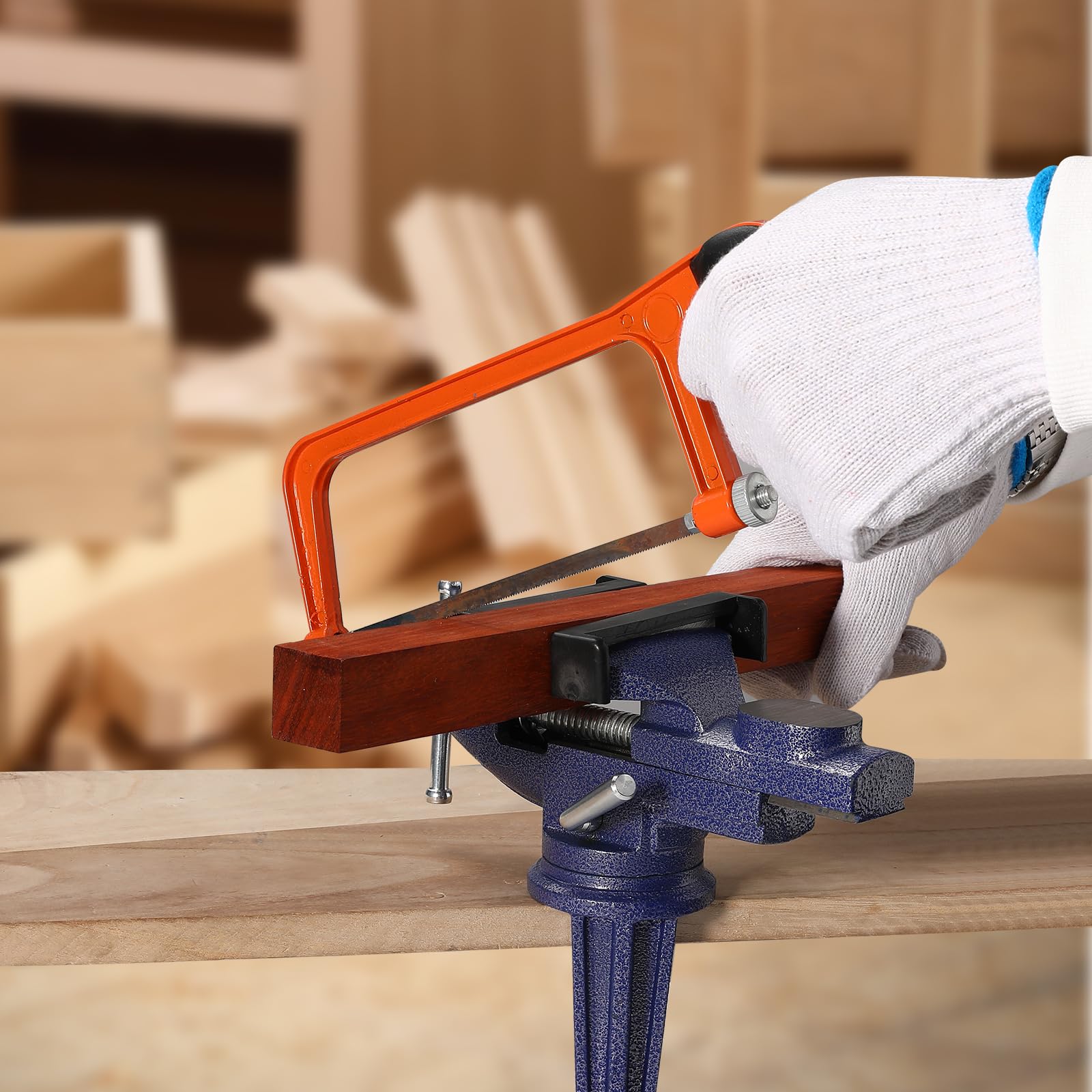 ZHRMJZG extended base fits most workbenches for flexible mounting.