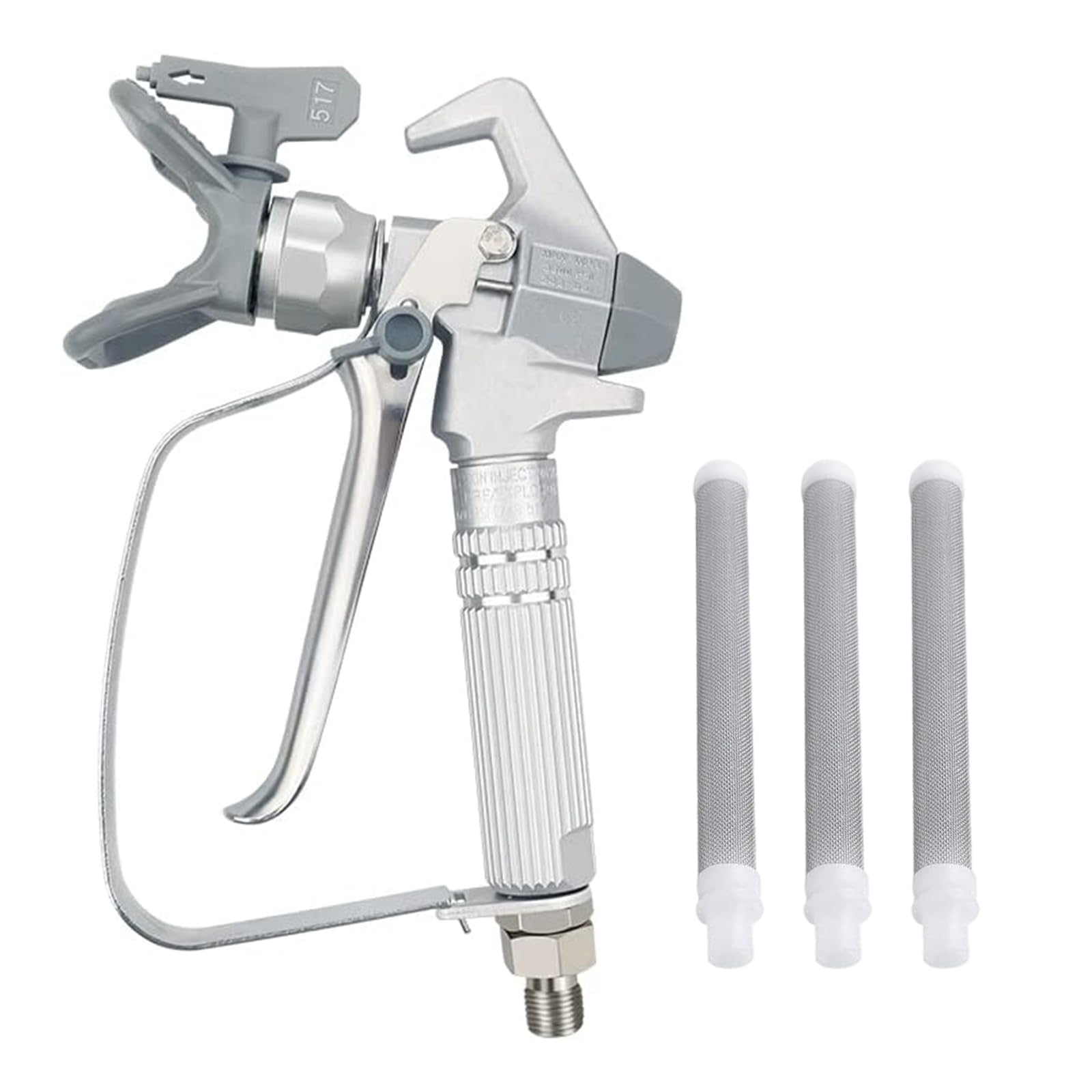 Zhuitu airless spray gun 3600psi for high-pressure finishing.