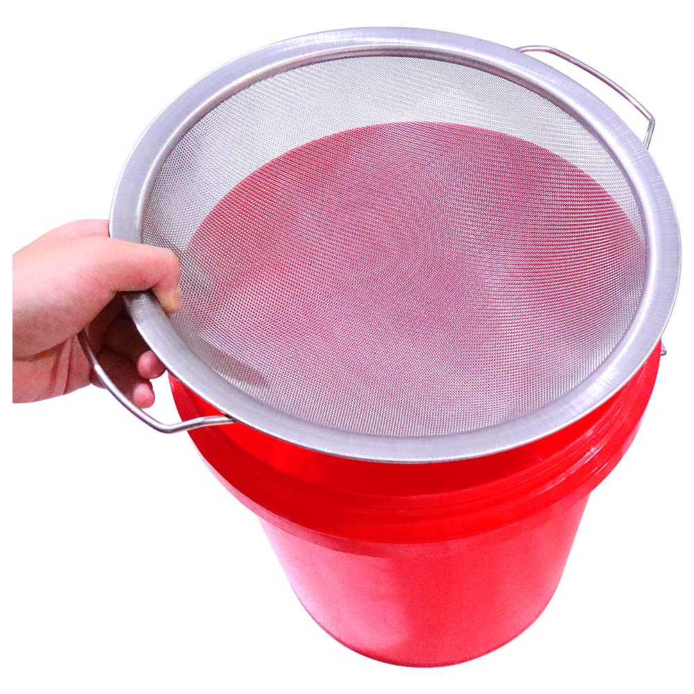 ZHUITU fine mesh paint strainer 60-mesh filters impurities for smoother finishes.