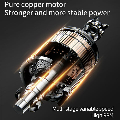 ZHUITU HVLP pattern selector for smooth, low-overspray finishes.