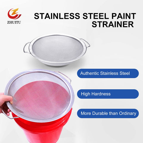 ZHUITU 60-mesh filter removes particles to protect spray equipment during use.