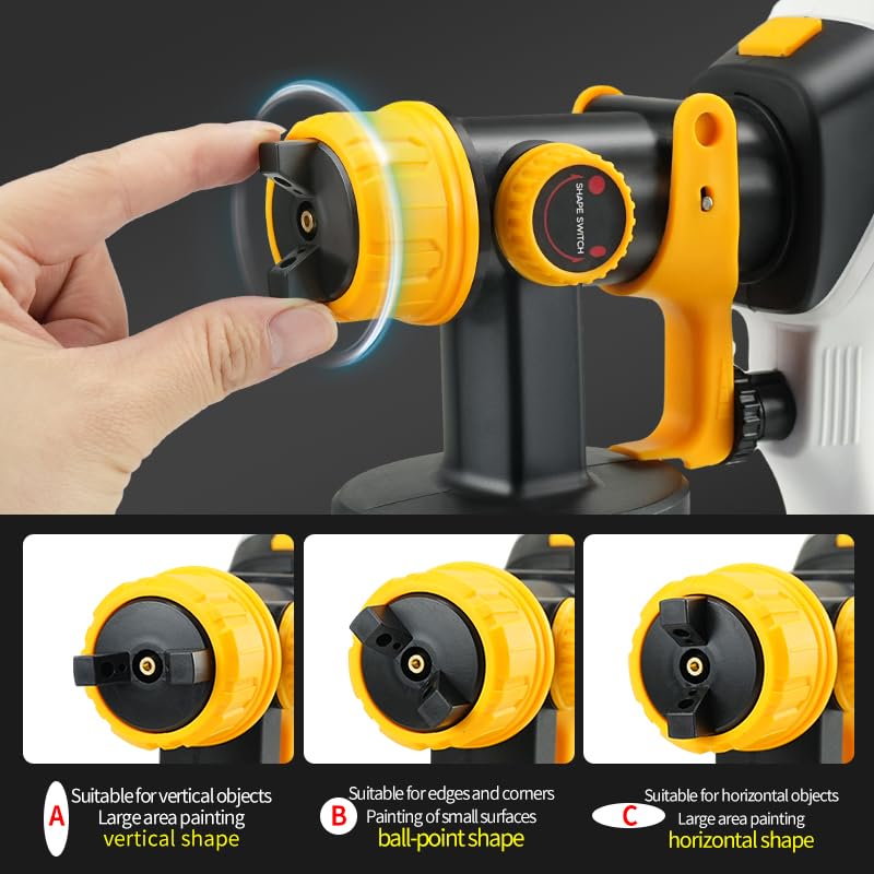 ZHUITU six-nozzle set enables versatile spray options for projects.