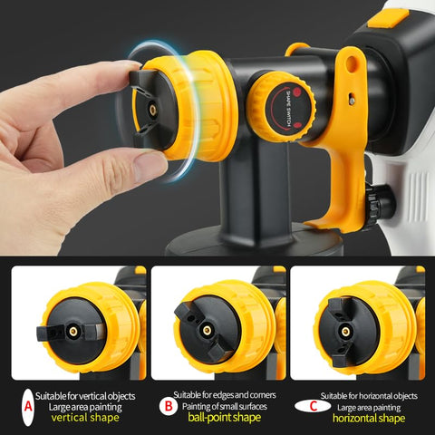 ZHUITU six-nozzle set enables versatile spray options for projects.
