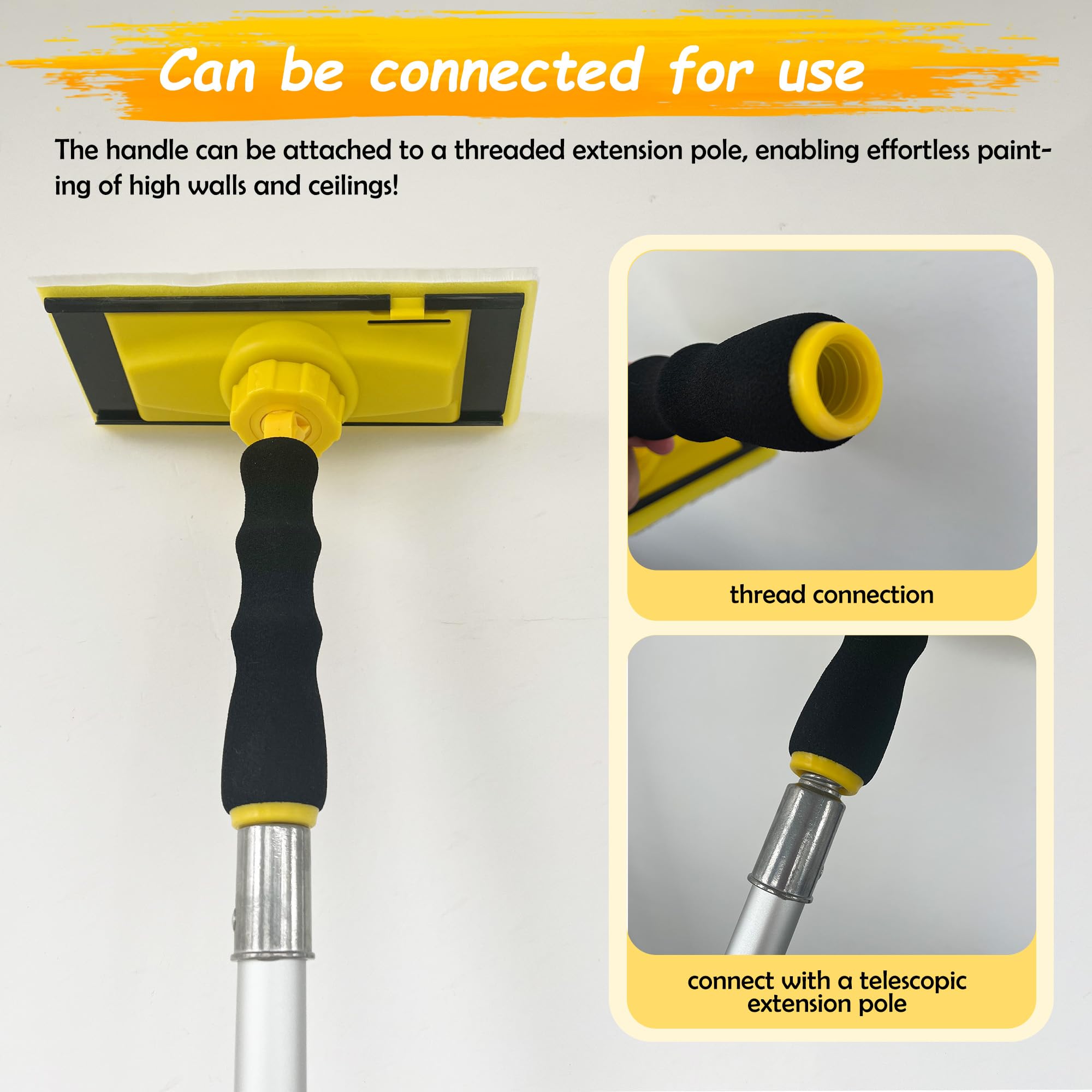 ZHYFC Detail edger 1-Inch mini trim pad for precise edge detailing
