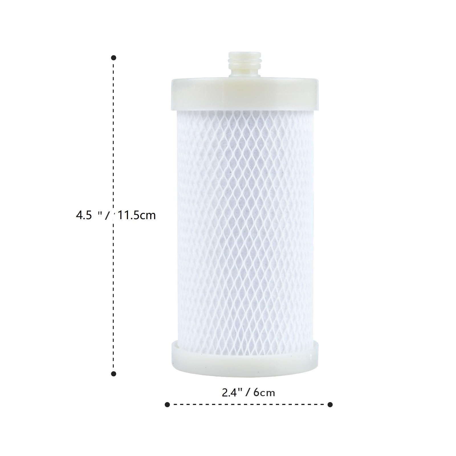 Triple-filtration system combines carbon fibre, activated carbon, and PP cotton for thorough purification.