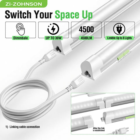 Zi-ZOHNSON DLC and ETL certified lighting for reliable workshop performance.
