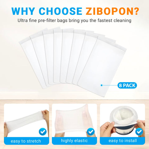 Zibopon 17810 washable filter keeps your vac clean longer.