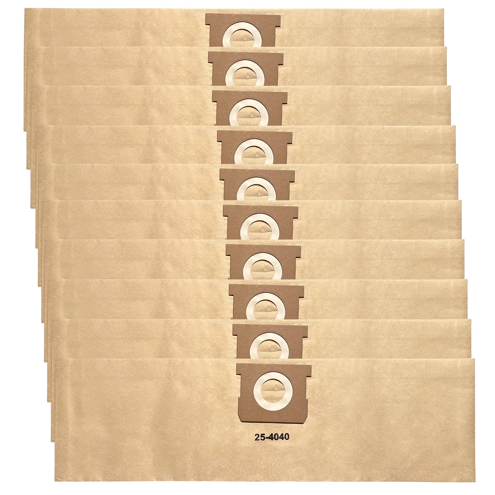 Zibopon DXVA25-4040 dust bag for DEWALT DXV04T keeps dust contained.