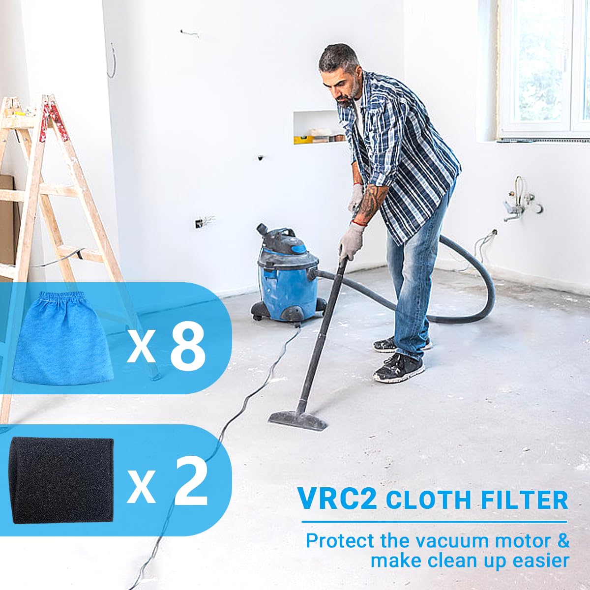 Value-pack replacement kit from Zibopon for long-term vacuum care