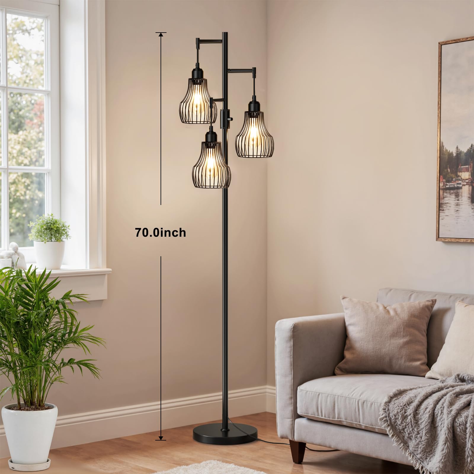Ziisee black finish adds timeless elegance to bedrooms, offices, and lounges.