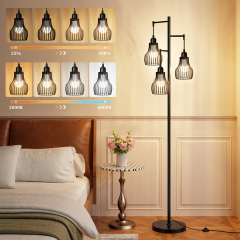 Ziisee easy-assembly lamp ships with all parts and simple instructions