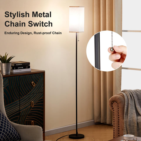 Ziisee floor lamp demonstrates 3 color temperatures for different tasks