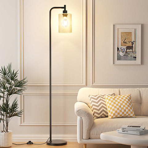 Ziisee floor lamp heavy base stability ensures safe use in living rooms and nurseries