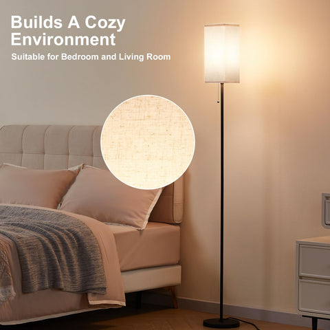 Ziisee floor lamp brightens a home office corner