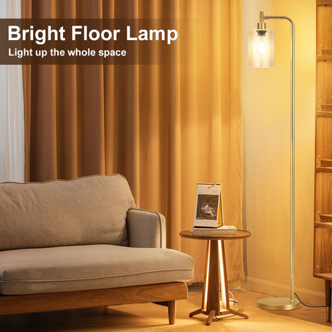 Ziisee floor lamp design blends industrial style with contemporary home decor.