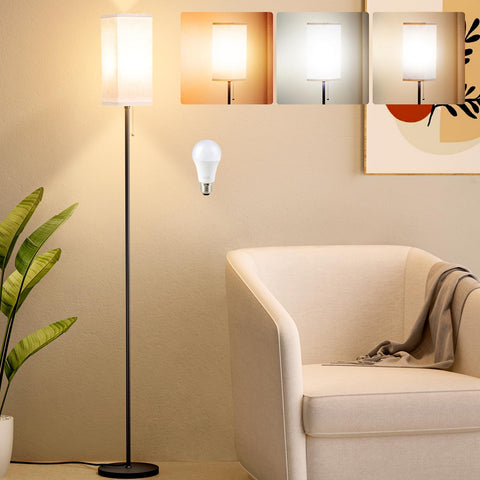 Ziisee floor lamp in modern living room with warm ambiance