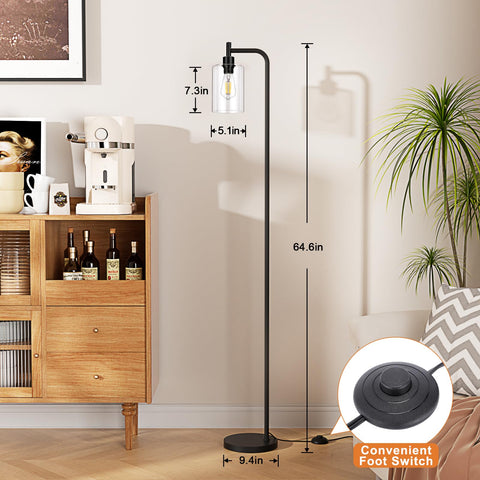 Ziisee industrial floor lamp assembly instructions