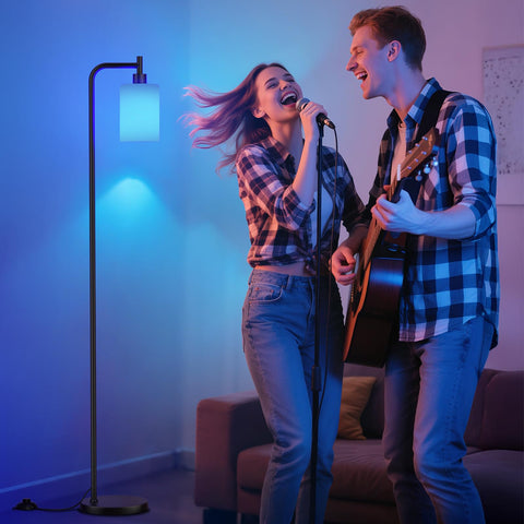 Ziisee RGB lamp in breathing mode synced to music