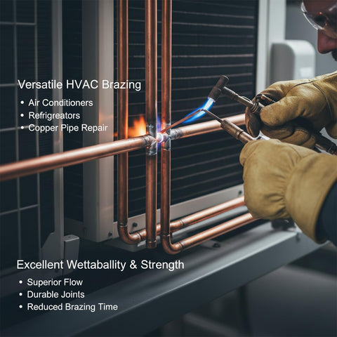 ZILAMGOO high-purity rods enable clean, oxide-free bonding on copper pipe work.