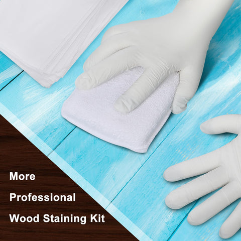 Ziliny lint free cotton cloths 18x18 inches for clean staining