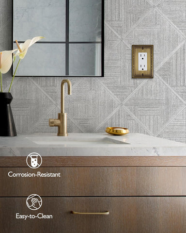 ZILLSEA GFCI outlet cover compatibility enhances safety and style.