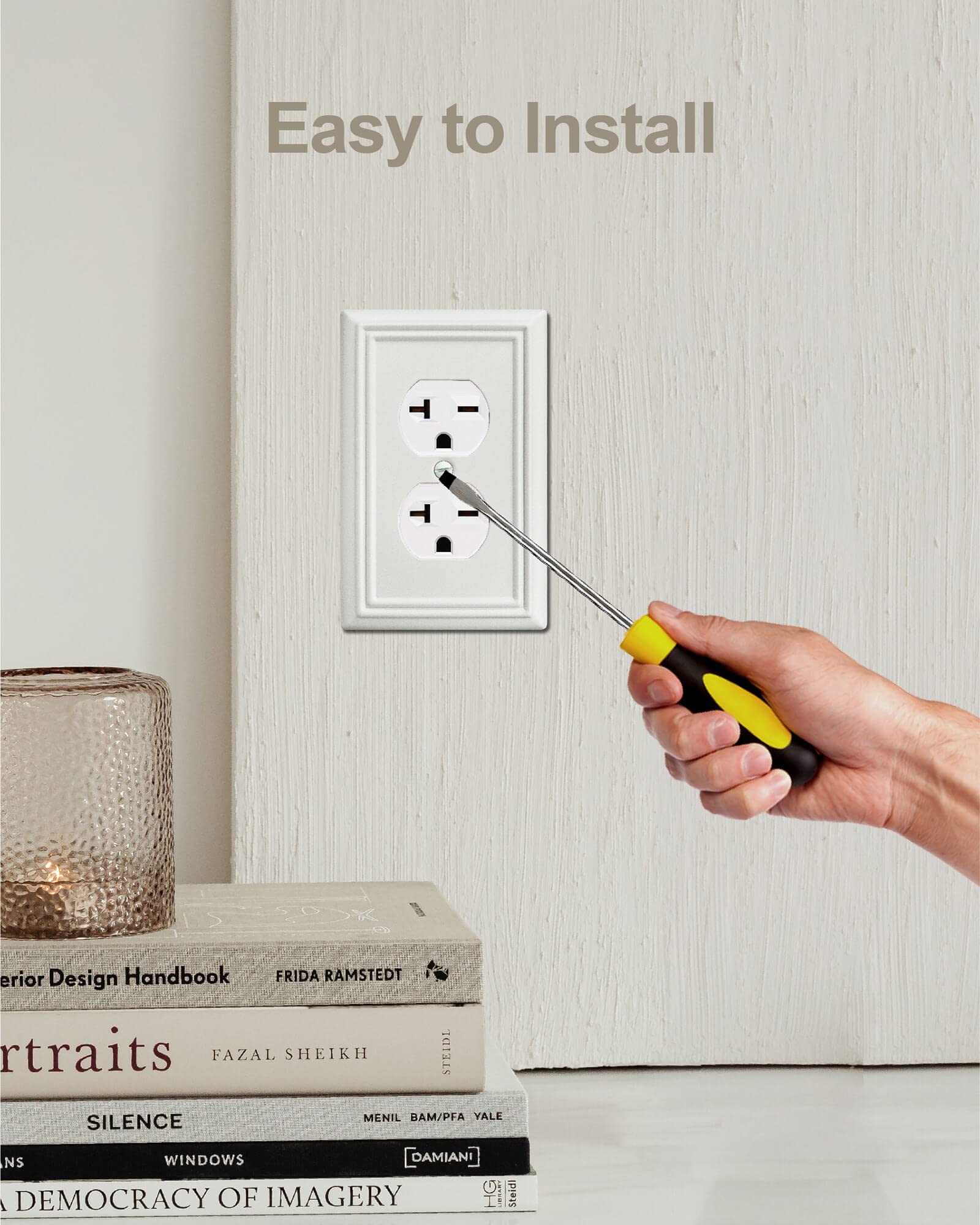 ZILLSEA smooth finish keeps the plate easy to wipe clean