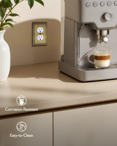 ZILLSEA versatile wall plate fits dimmers, toggles, and outlets
