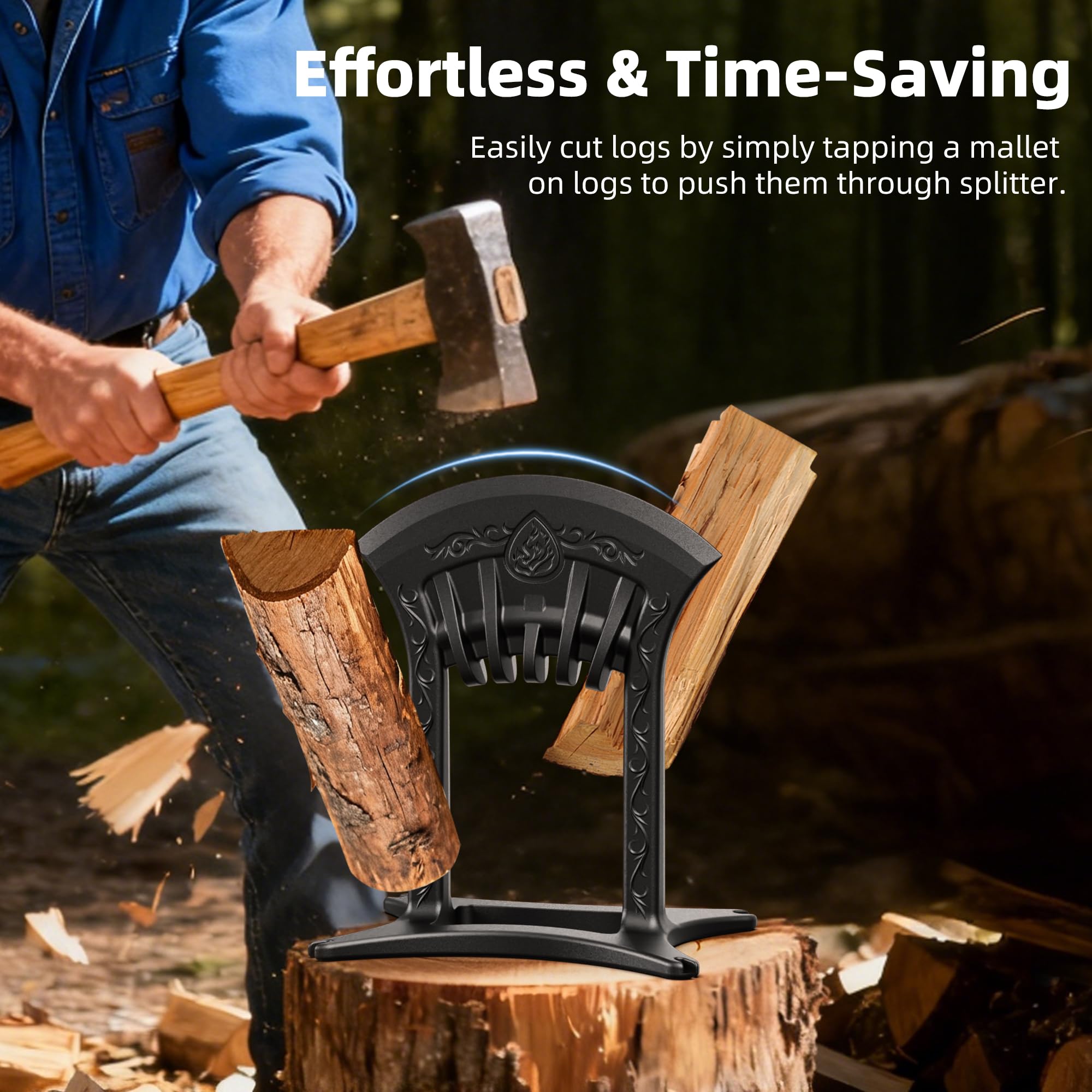 ZIMOMOTA versatile outdoor tool for camping, fireside, barbecues, and more