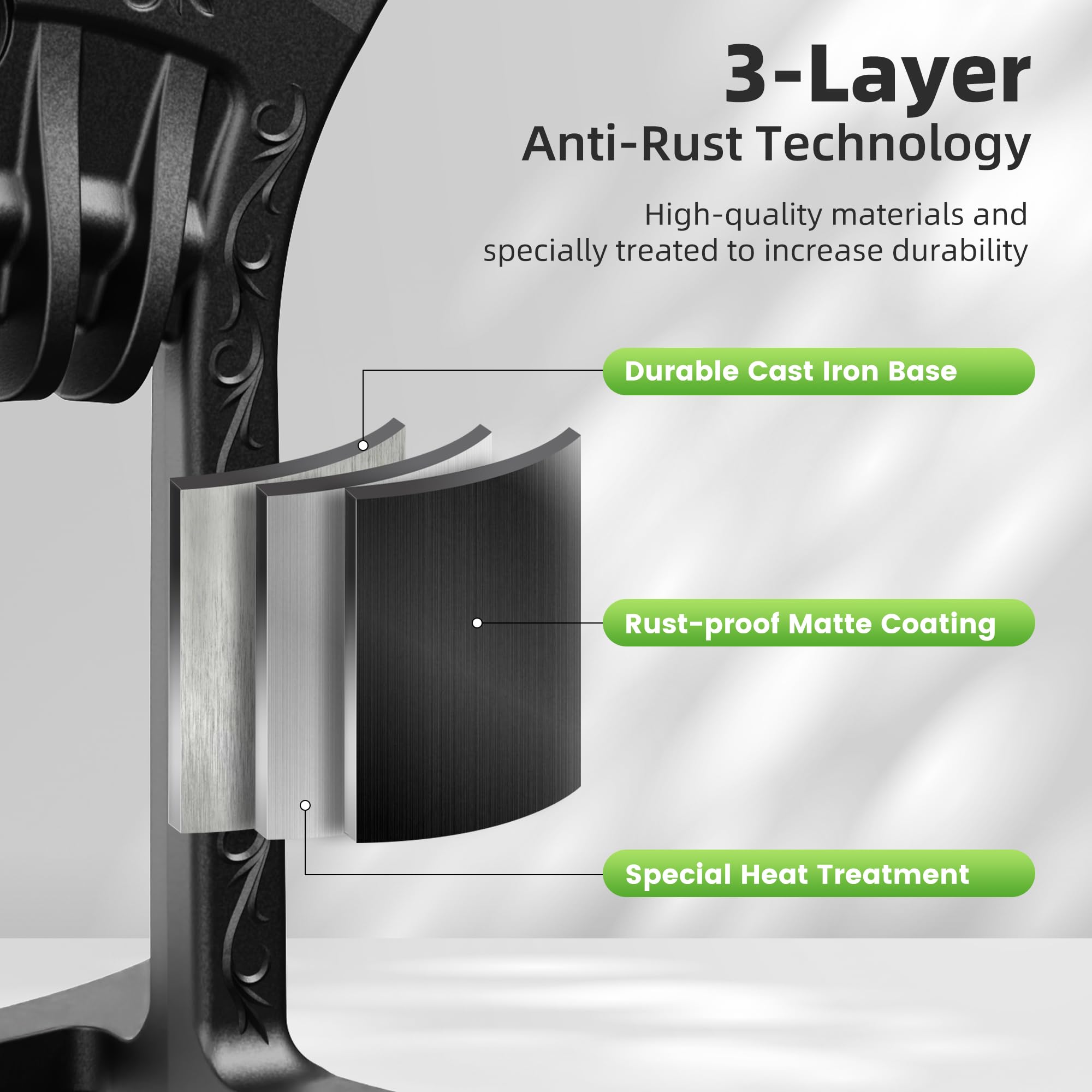 ZIMOMOTA X-base stability ensures safer, easier splitting on stumps