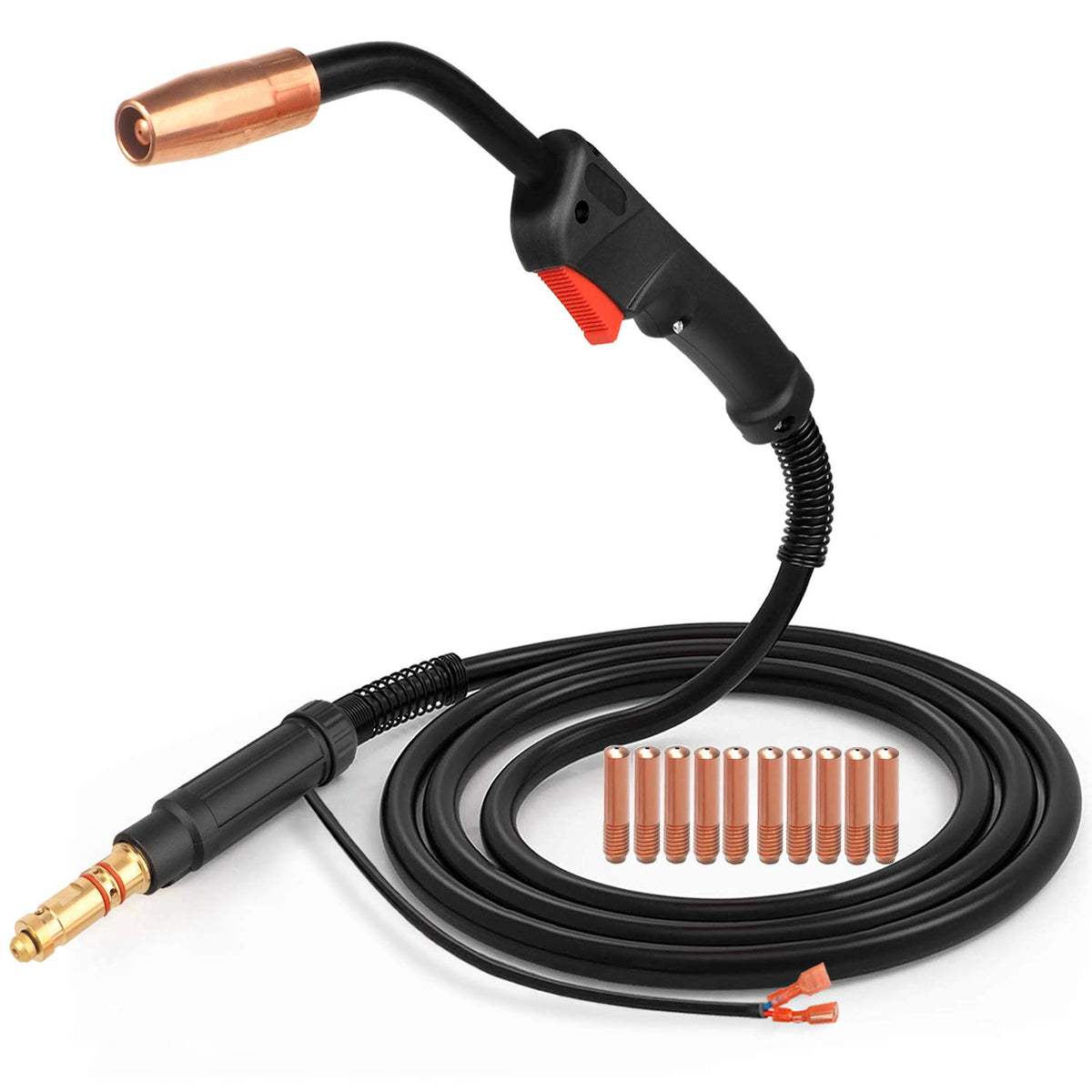 Zinger MIG welding gun torch 100A 10ft replacement for reliable welding projects.