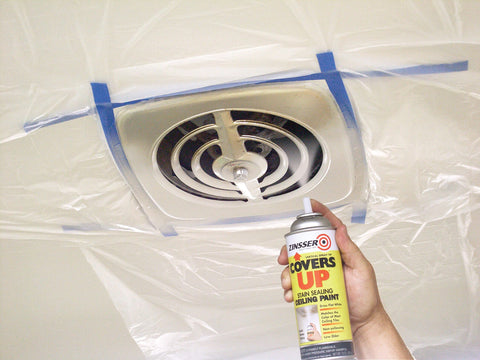 Stain-blocking primer and paint in one for ceilings