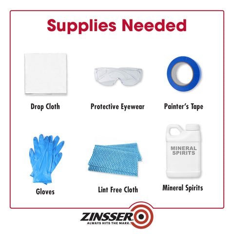 Zinsser B I N primer enables uniform topcoat coverage