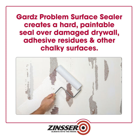 Protects new drywall by locking in porosity before topping with paint.