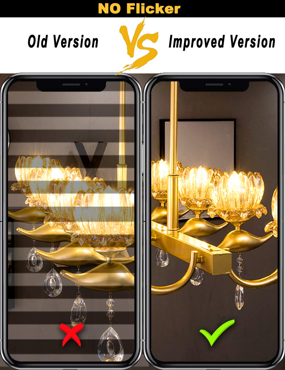 Ziomitus BA15D LED bulb ideal for pendant lighting.