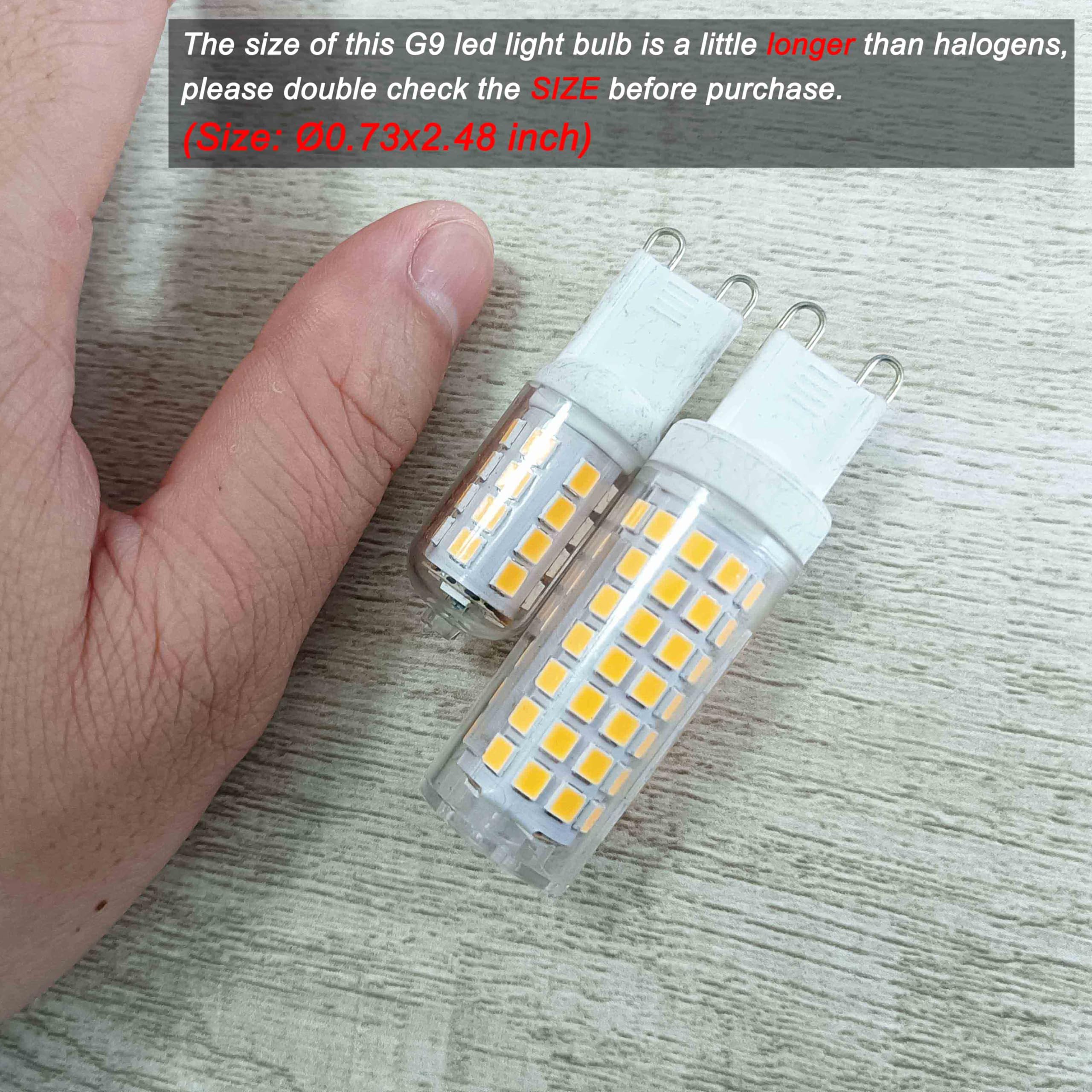 Ziomitus G9 LED bulb in a wall sconce delivering inviting light