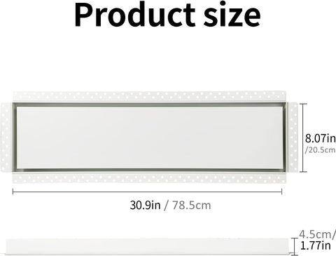 Zion Steel Return Air Grille living room vent cover for sleek HVAC styling